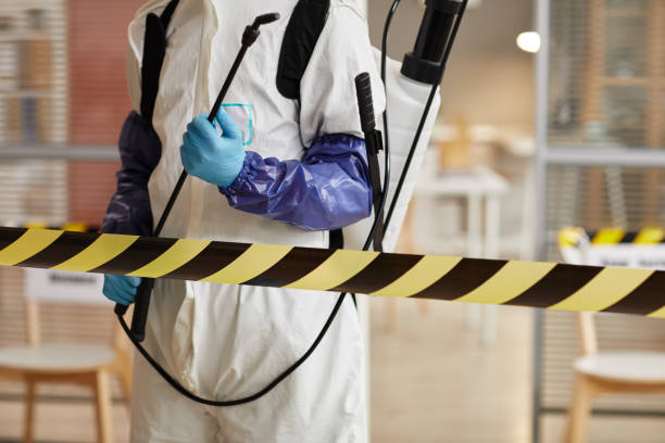Professional Crime Scene Cleanup technician working in Wallace, FL
